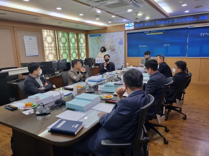 여수 웅천 건축물 흙막이 붕괴 '지하사고 조사위'...광주·전남 첫 사례 여수 웅천 건축물 흙막이 붕괴 '지하사고 조사위'...광주·전남 첫 사례