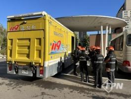 인천공단소방서, 2023년 4분기 긴급구조통제단 훈련서 119급식차 지원 - 뉴스 썸네일 이미지